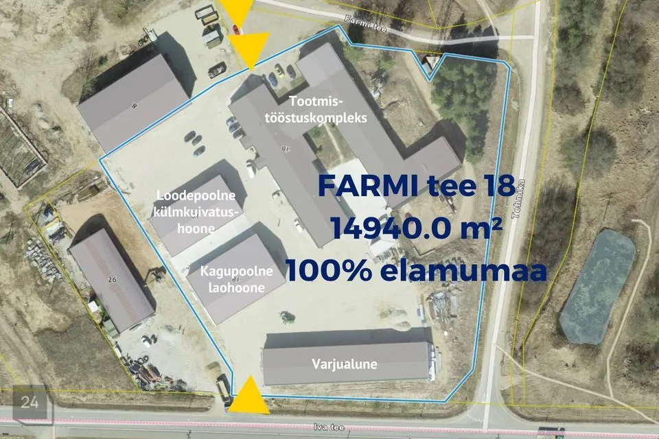Mitme sihtotstarbega, 4075 m² Äripind  -  Viljandi vald, Viiratsi alevik - foto 3