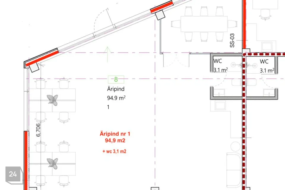 Muu, 98 m² Äripind  -  Rae vald, Peetri alevik - foto 3