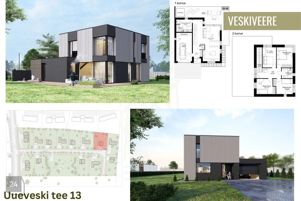 Земля жилой застройки, 1500 m² участок в Rae vald, Assaku alevik - фото 2