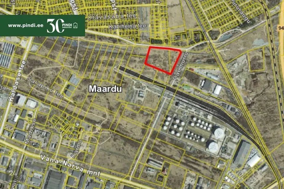 Sihtotstarbeta maa, 49045 m² Maa  -  Maardu linn - foto 2
