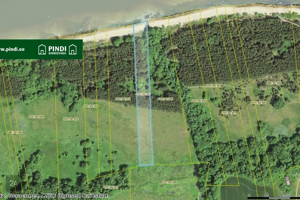 Maatulundusmaa, 10825 m² участок в Lüganuse vald, Moldova küla
