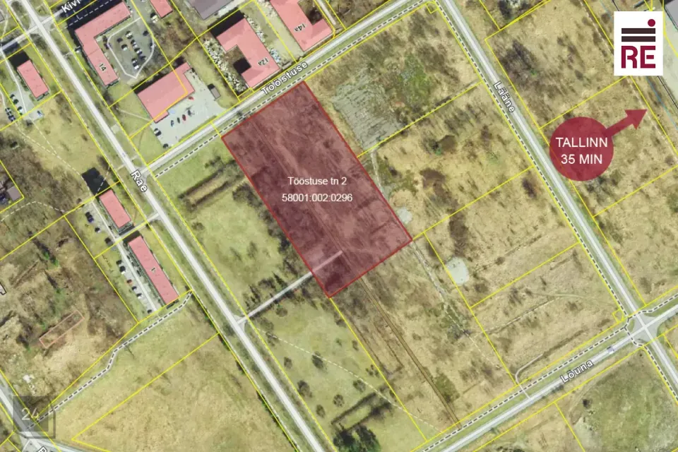 Tootmismaa või Ärimaa Maa  -  Lääne-Harju vald, Paldiski linn