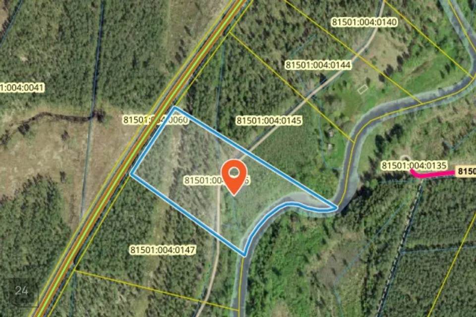 Cultivated land, 27500 m² land in Alutaguse vald, Roostoja küla