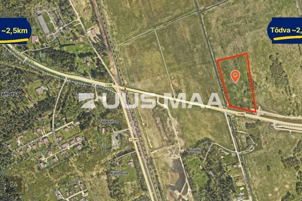 Maatulundusmaa, 20210 m² участок в Saku vald, Kajamaa küla