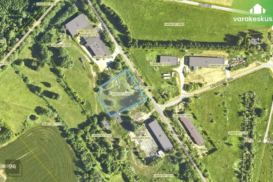 Tootmismaa, 2562 m² Maa  -  Rapla vald, Järlepa küla