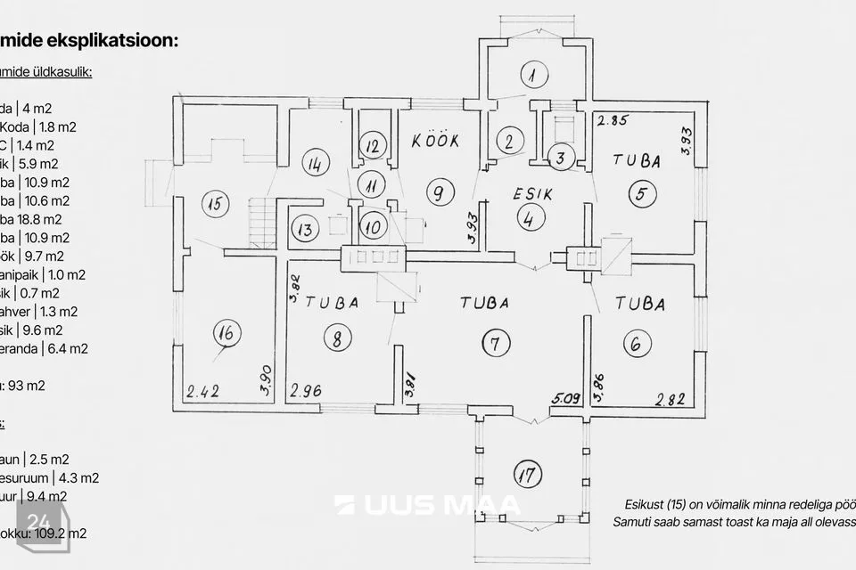 4-комнатная дом в Lääneranna vald, Pagasi küla - фото 3