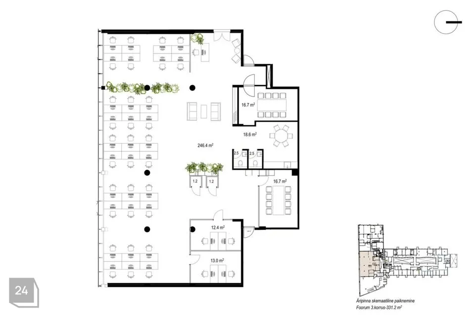 331 m² Äripind - Tallinn, Kesklinna linnaosa - foto 3