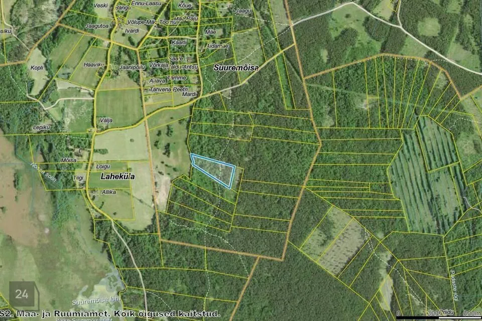Maatulundusmaa, 33372 m² Maa  -  Muhu vald, Suuremõisa küla - foto 2