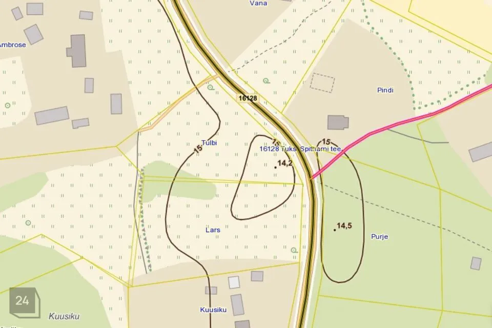 Elamumaa, 3138 m² Maa - Lääne-Nigula vald, Tuksi küla / Bergsby - foto 5