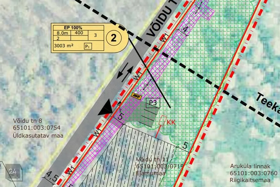 Elamumaa, 3003 m² Maa - Raasiku vald, Aruküla alevik - foto 5