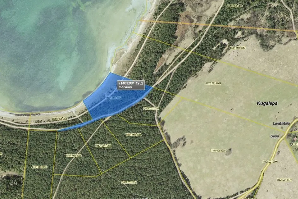 Sotsiaalmaa - üldkasutatav maa, 22300 m² Maa - Saaremaa vald, Kugalepa küla - foto 2