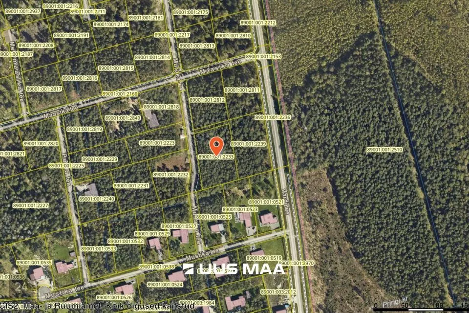 Земля жилой застройки, 4319 m² участок в Viimsi vald, Pringi küla - фото 2