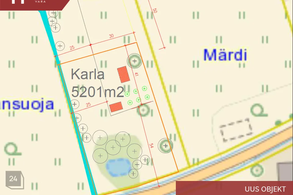 Maatulundusmaa, 9550 m² Maa  -  Viljandi vald, Mustapali küla - foto 3
