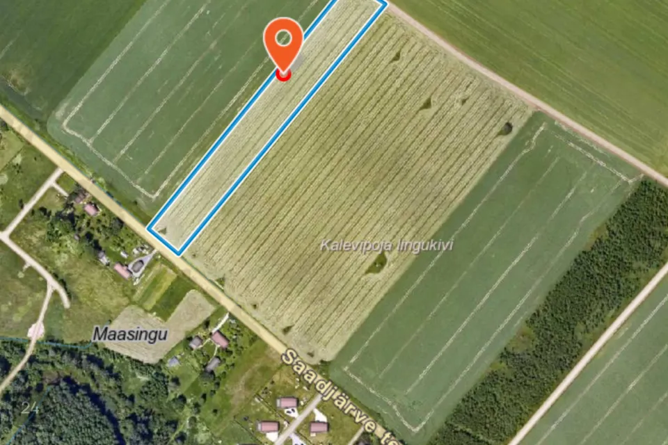 Maatulundusmaa, 17057 m² участок в Tartu vald, Saadjärve küla