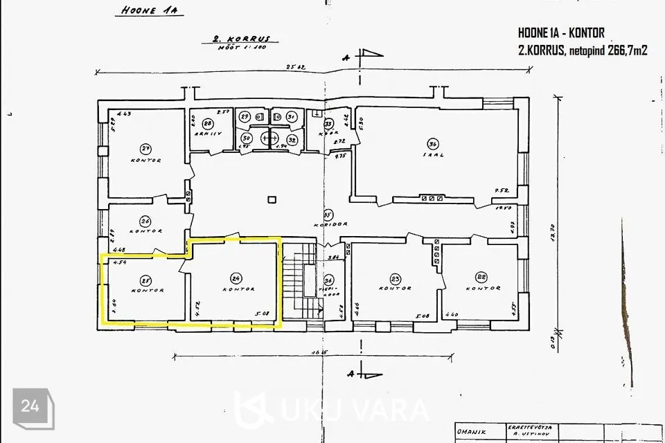 39 m² Äripind  -  Viljandi linn - foto 3