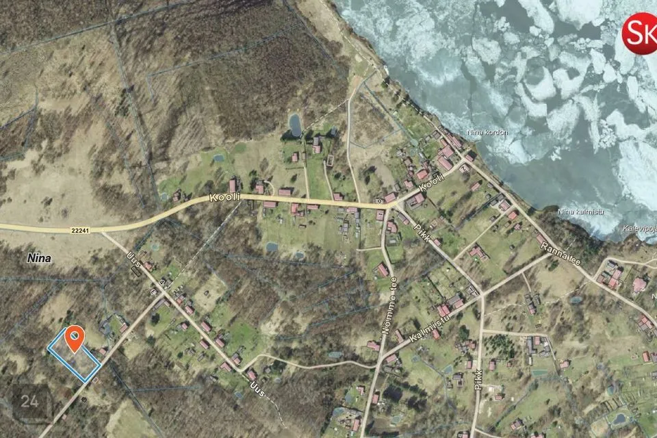 Maatulundusmaa, 25780 m² Maa  -  Peipsiääre vald, Nina küla - foto 2