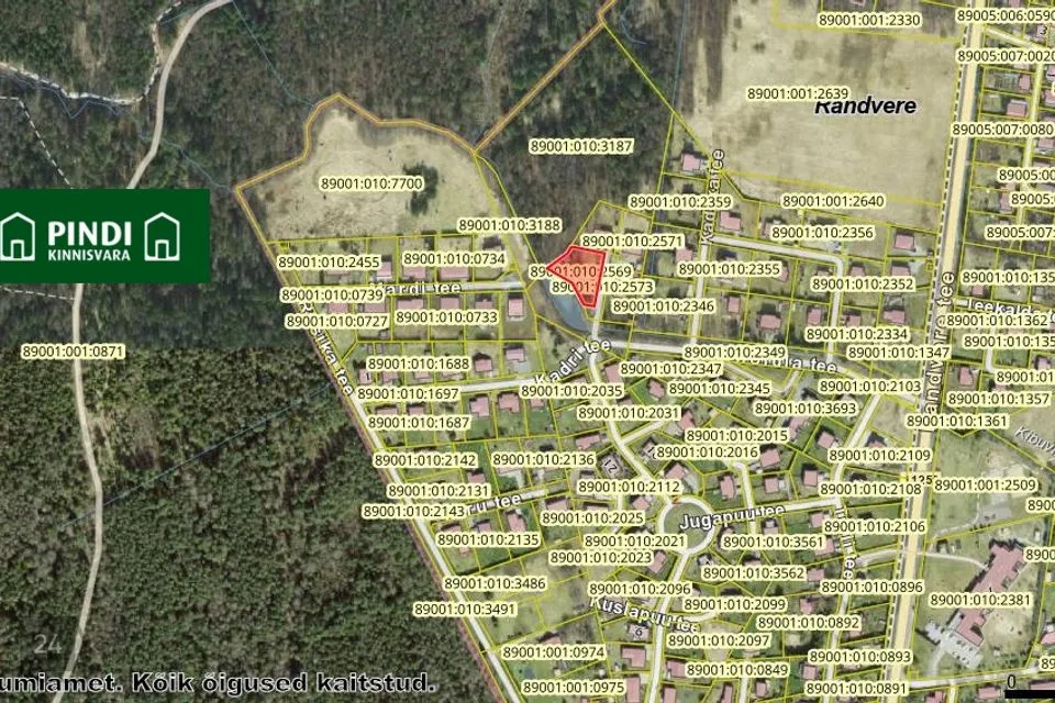Земля жилой застройки, 1530 m² участок в Viimsi vald, Randvere küla - фото 4