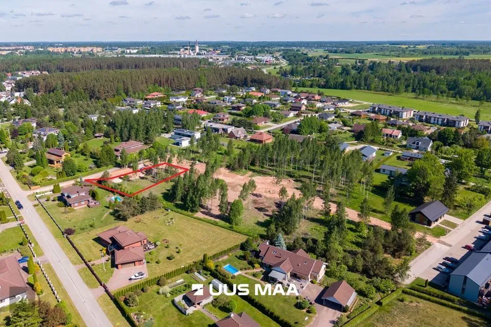 Земля жилой застройки, 1656 m² участок в Luunja vald, Veibri küla