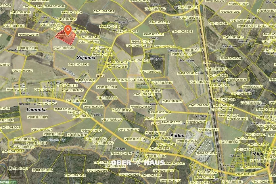 Maatulundusmaa, 48418 m² участок в Tartu vald, Sojamaa küla - фото 2