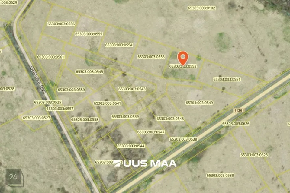 Земля жилой застройки, 2008 m² участок в Rae vald, Suuresta küla - фото 4