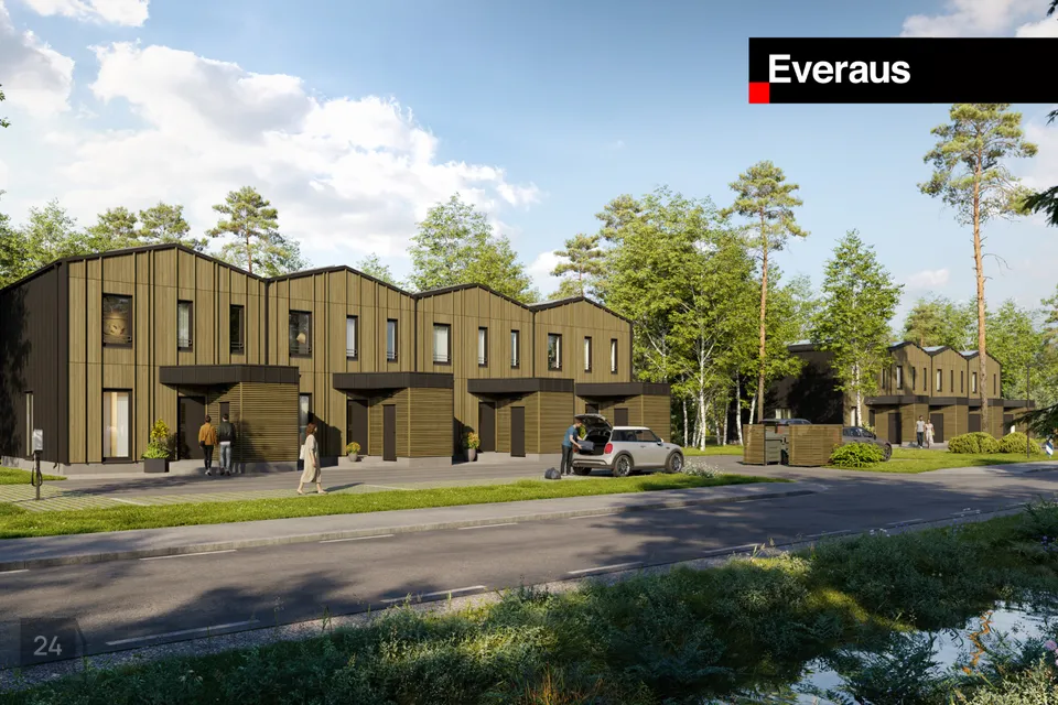 Row house box, 4-room partial house in Kiili vald, Luige alevik - photo 2