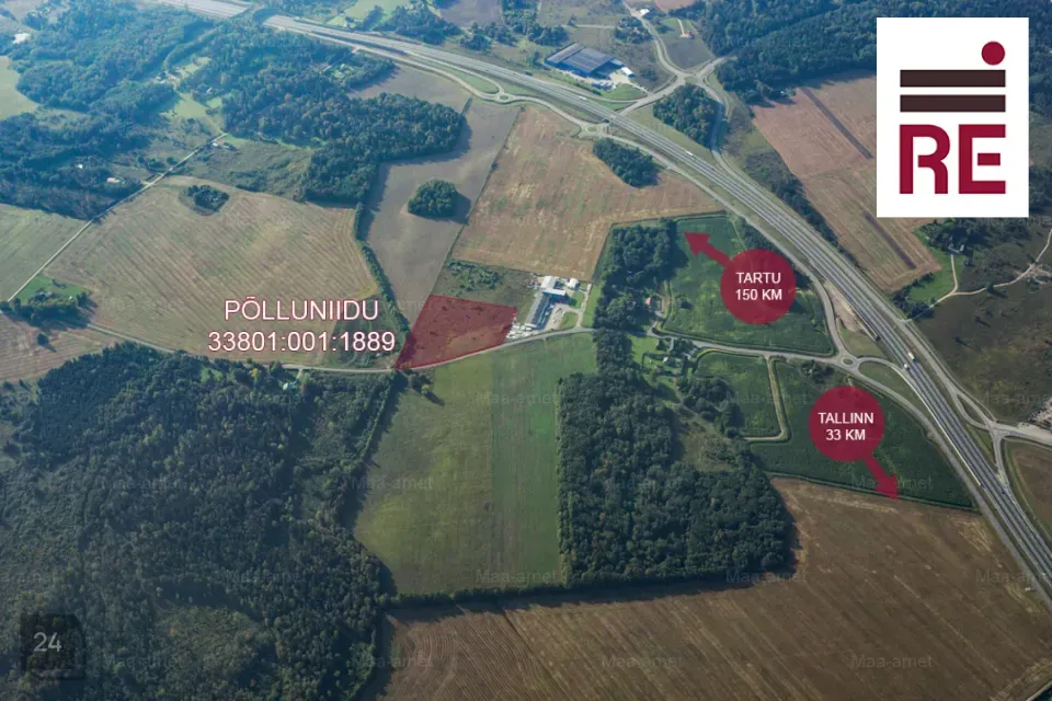 Земля коммерческого назначения, 33931 m² участок в Kose vald, Kolu küla - фото 4