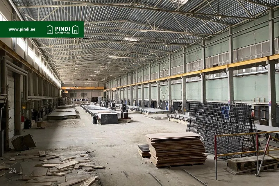 Ladu või Tootmine, 4266 m² Äripind  -  Tallinn, Lasnamäe linnaosa