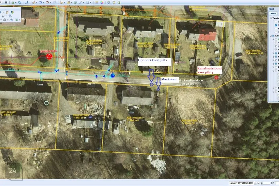 Elamumaa, 1904 m² Maa  -  Kehtna vald, Järvakandi alev - foto 3