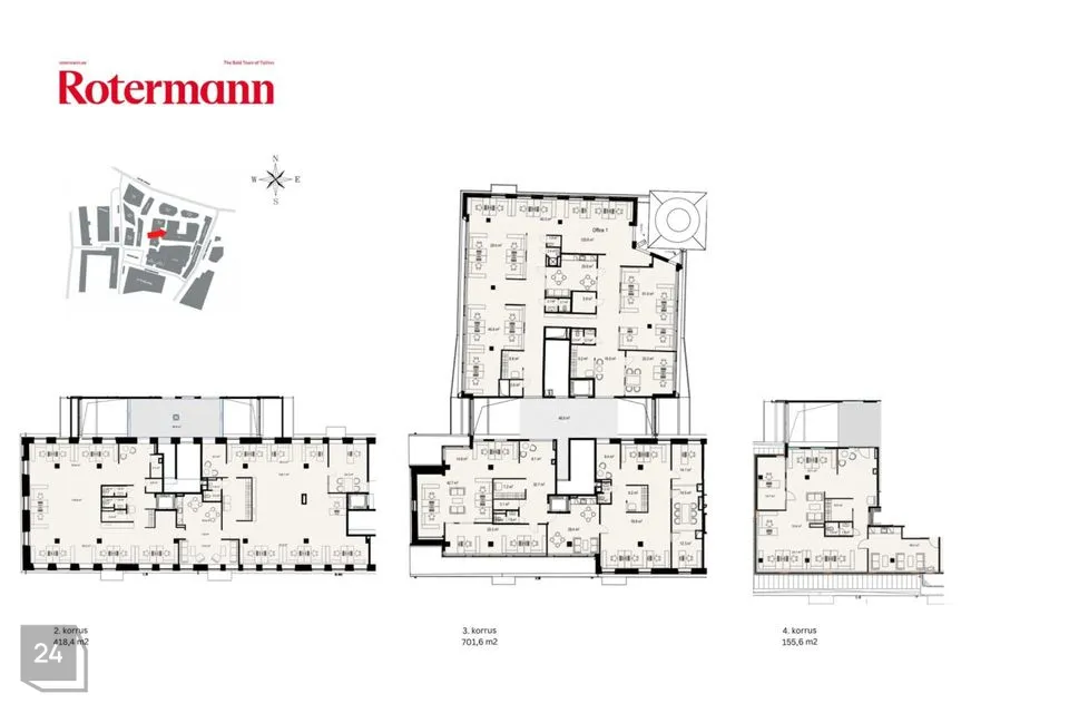 Büroo, 1275 m² Äripind  -  Tallinn, Kesklinna linnaosa - foto 4