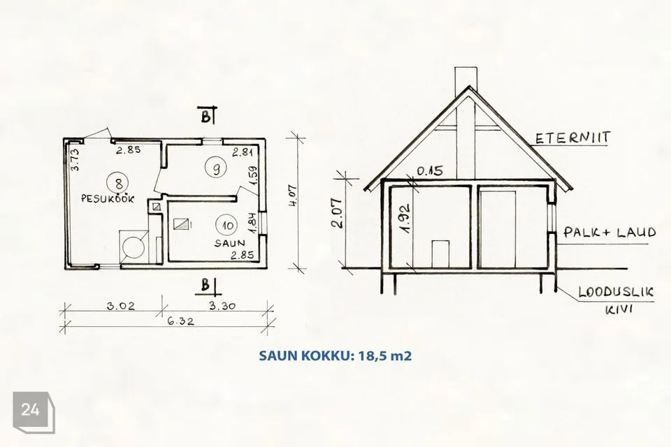 2-toaline Suvila  -  Häädemeeste vald, Sooküla - foto 4