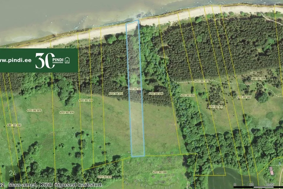 Maatulundusmaa, 10825 m² Maa  -  Lüganuse vald, Moldova küla