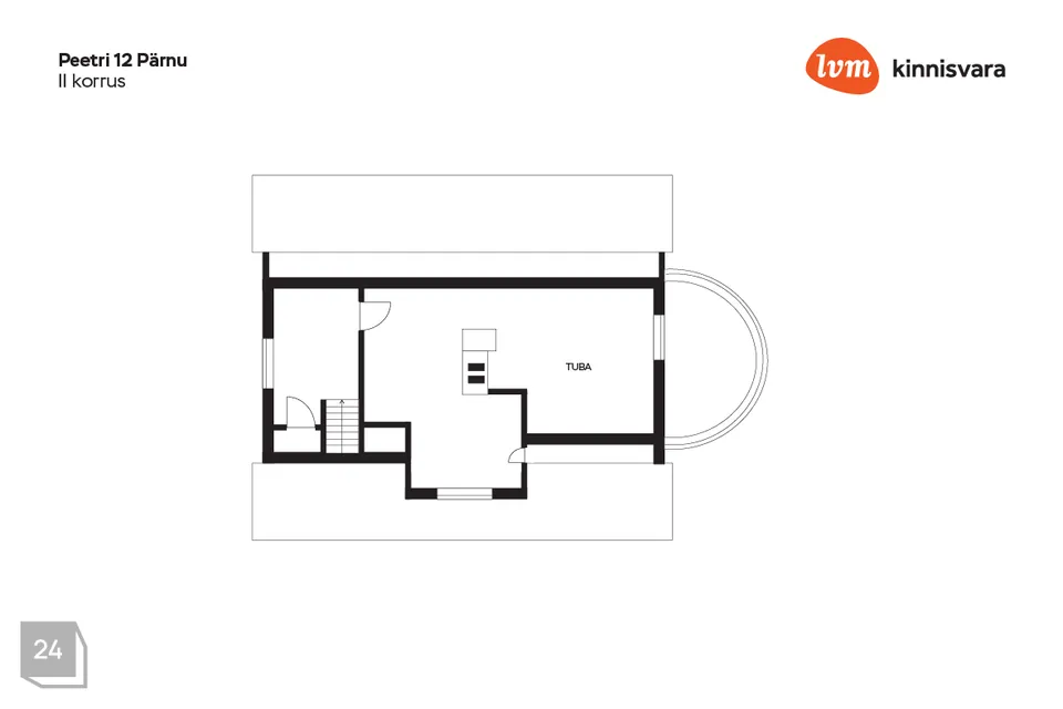 4-toaline Maja - Pärnu linn, Pärnu linn - foto 3