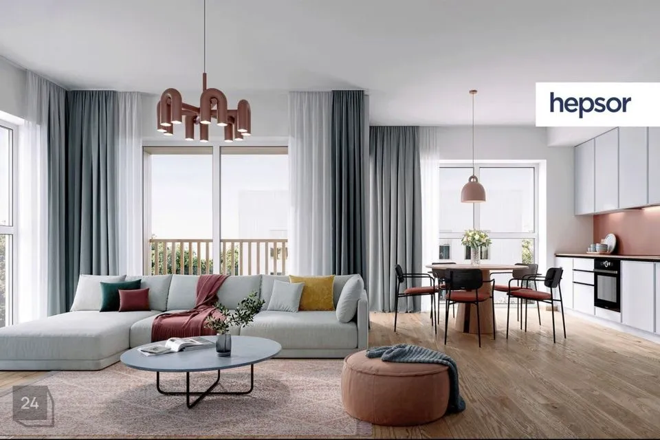 3-room apartment in Tallinn, Põhja-Tallinna linnaosa - photo 2