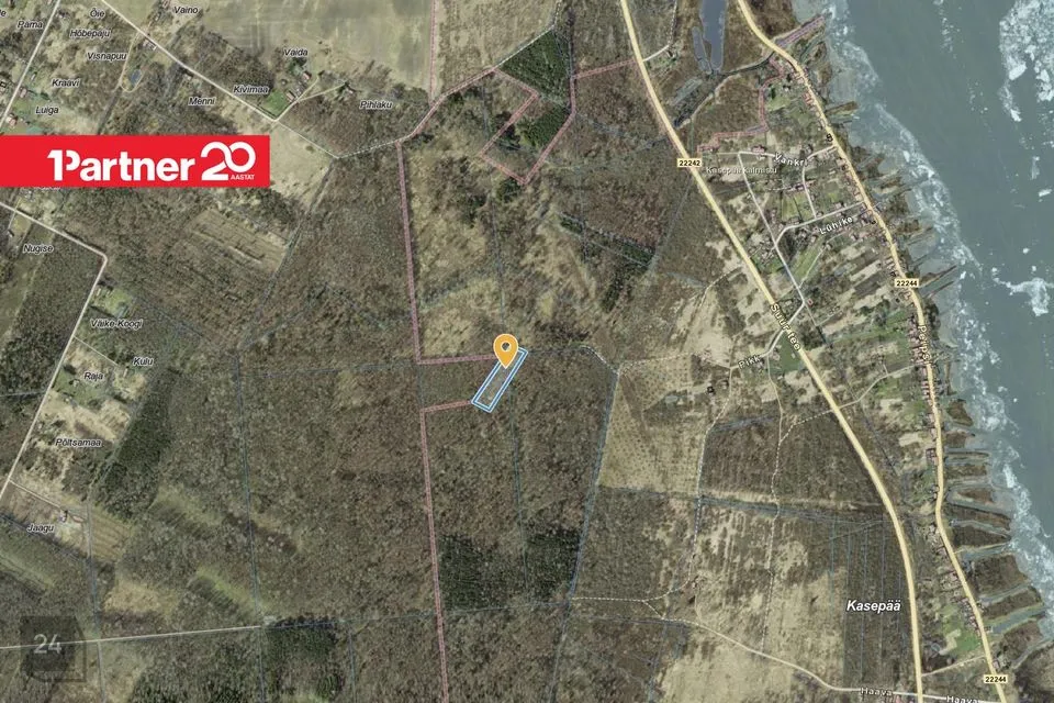 Maatulundusmaa, 7011 m² участок в Peipsiääre vald, Kasepää alevik - фото 2