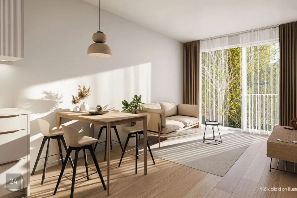 2-toaline Korter  -  Tallinn, Kristiine linnaosa - foto 2