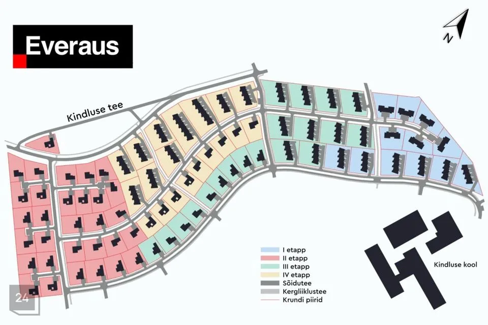 Elamumaa, 1500 m² Maa  -  Rae vald, Järveküla - foto 5