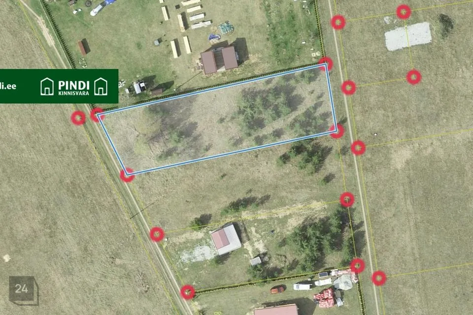Земля жилой застройки, 1503 m² участок в Alutaguse vald, Kuru küla - фото 2