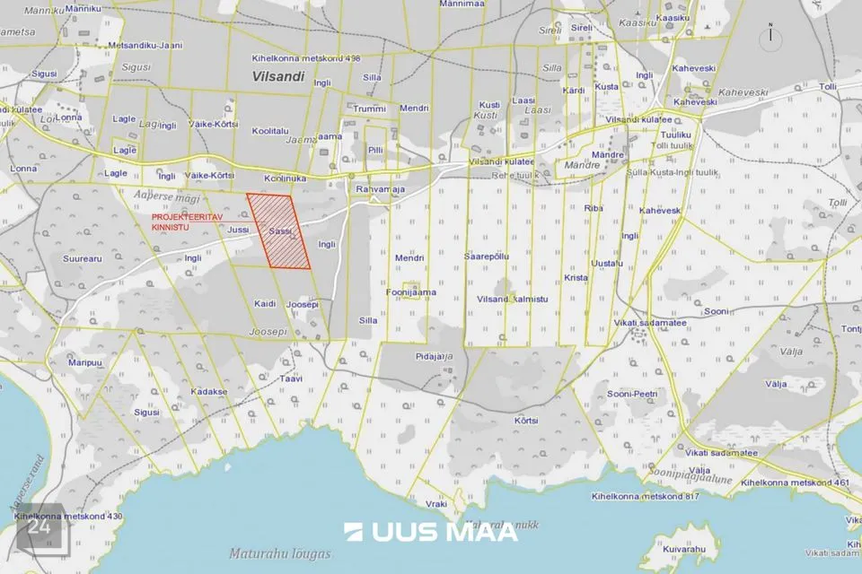 Земля жилой застройки, 14363 m² участок в Saaremaa vald, Vilsandi küla - фото 2