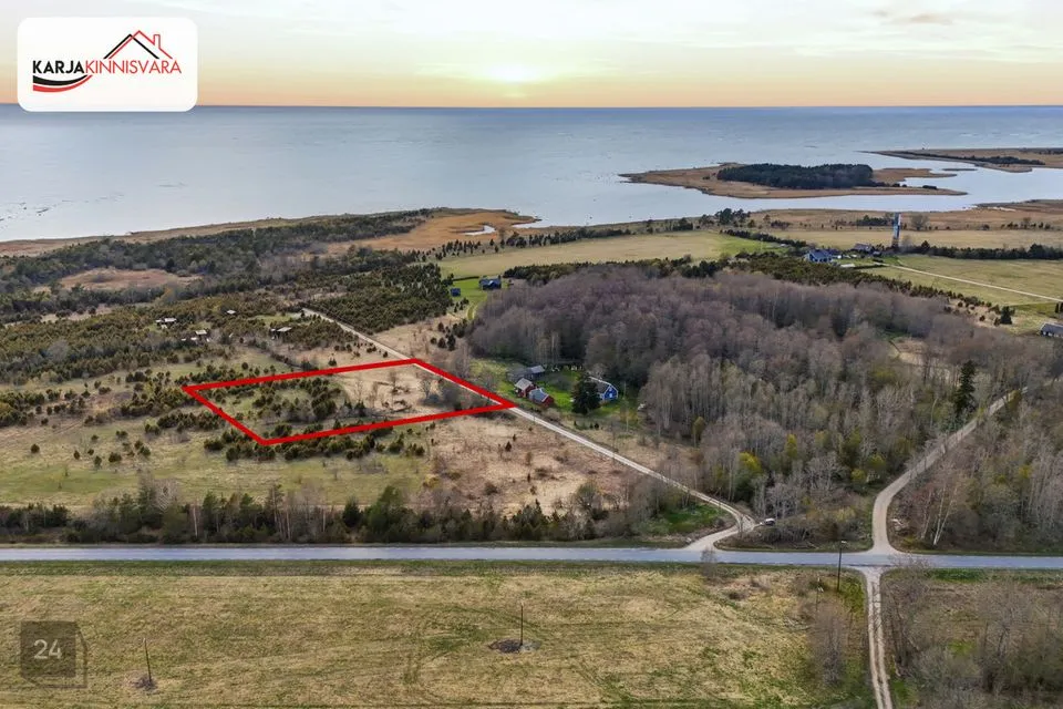 Земля жилой застройки, 6580 m² участок в Lääne-Nigula vald, Riguldi küla / Rickul
