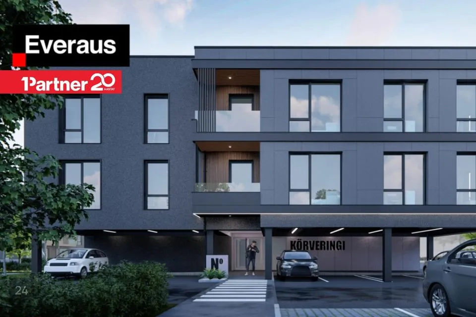 2-комнатная Квартира в Tartu vald, Kõrveküla alevik