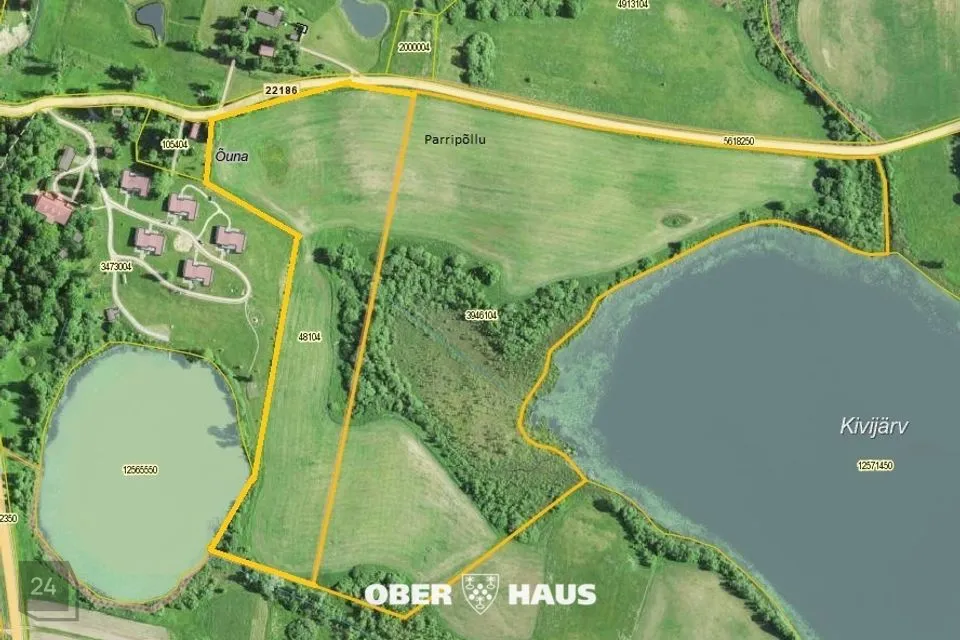 Maatulundusmaa, 147200 m² участок в Kambja vald, Palumäe küla - фото 2