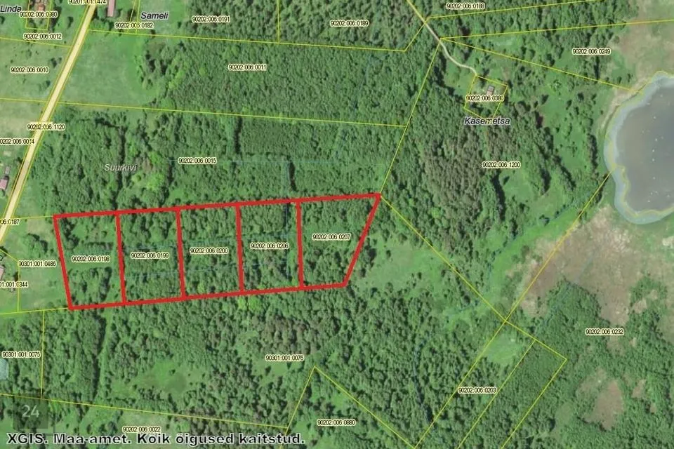Elamumaa, 10150 m² Maa - Viru-Nigula vald, Mahu küla