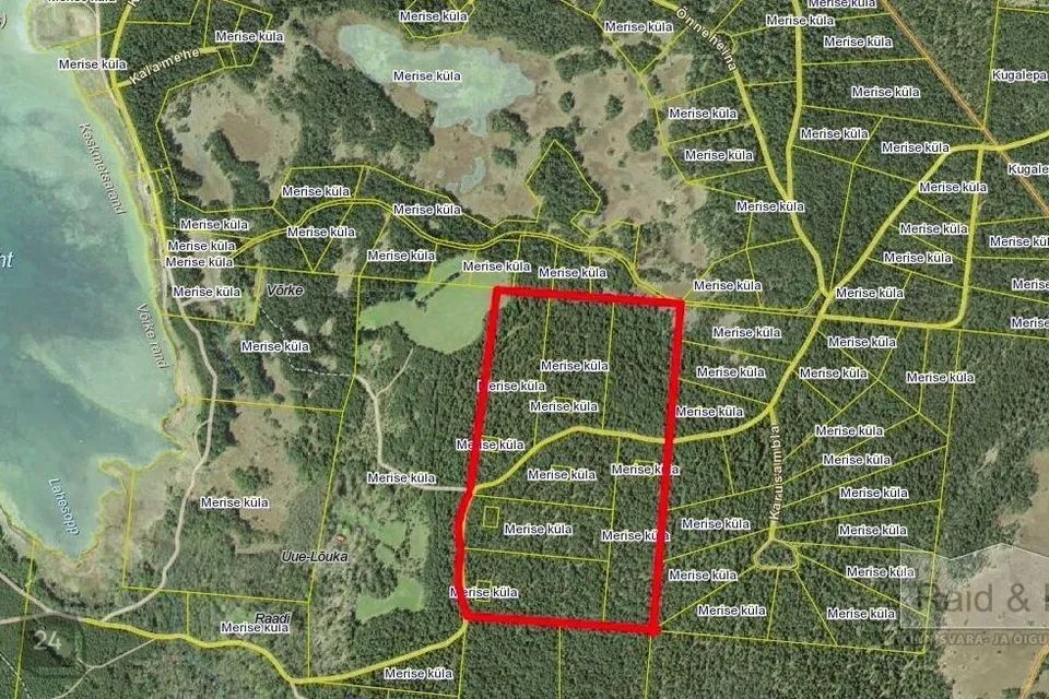 Maatulundusmaa, 205700 m² Maa  -  Saaremaa vald, Merise küla
