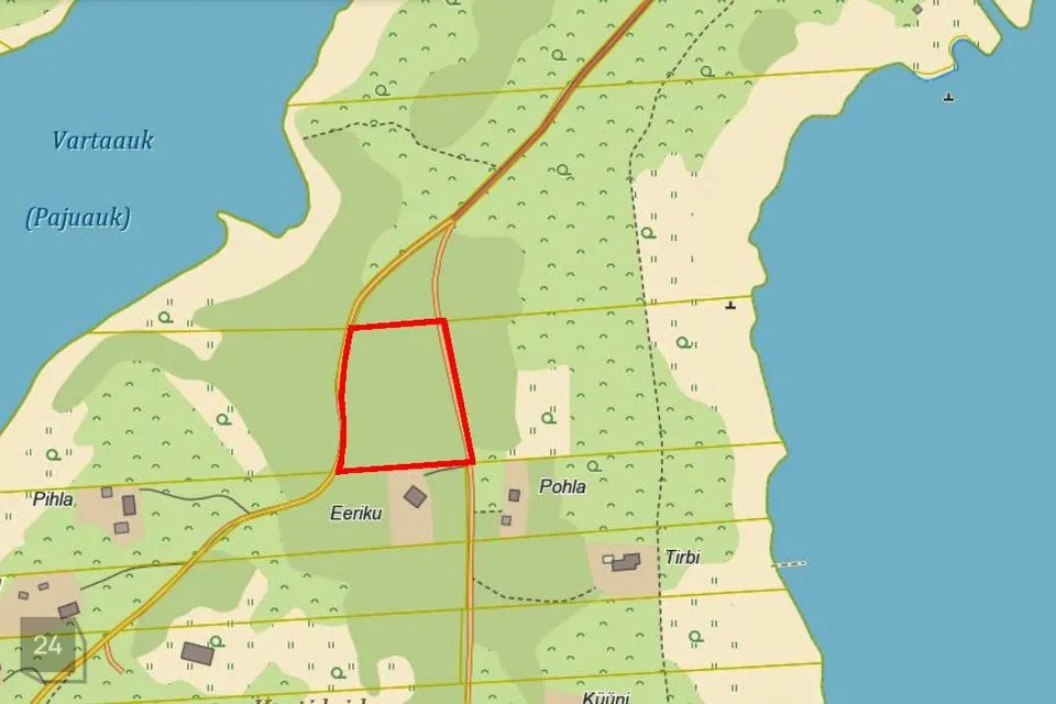 Maatulundusmaa, 8422 m² участок в Saaremaa vald, Tirbi küla