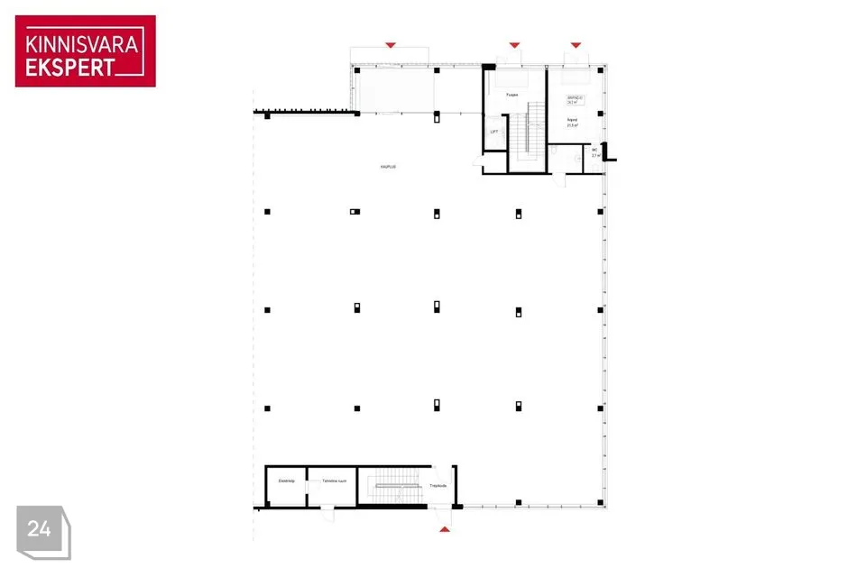 Kaubandus, 24 m² Äripind  -  Pärnu linn, Pärnu linn - foto 3