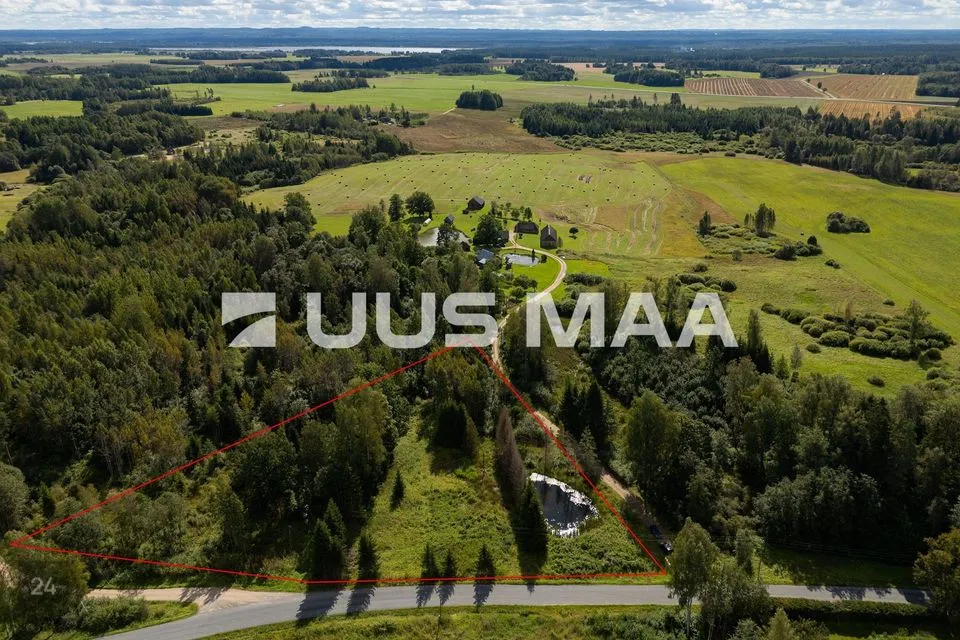 Elamumaa, 8506 m² Maa  -  Võru vald, Mäekülä
