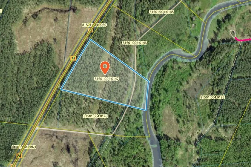 Maatulundusmaa, 27900 m² участок в Alutaguse vald, Roostoja küla
