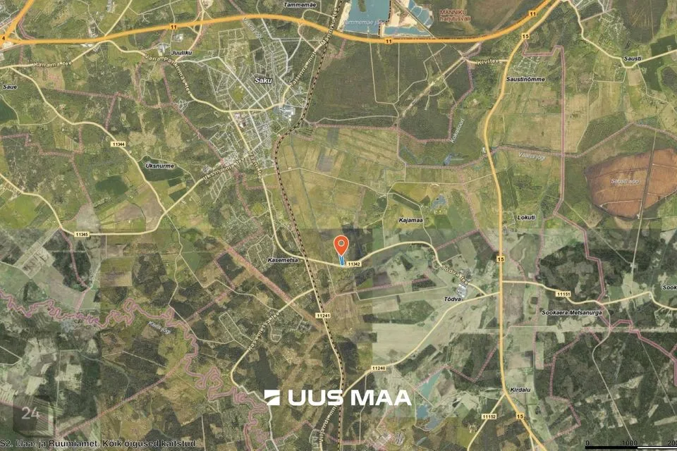 Maatulundusmaa, 10182 m² участок в Saku vald, Kajamaa küla - фото 3