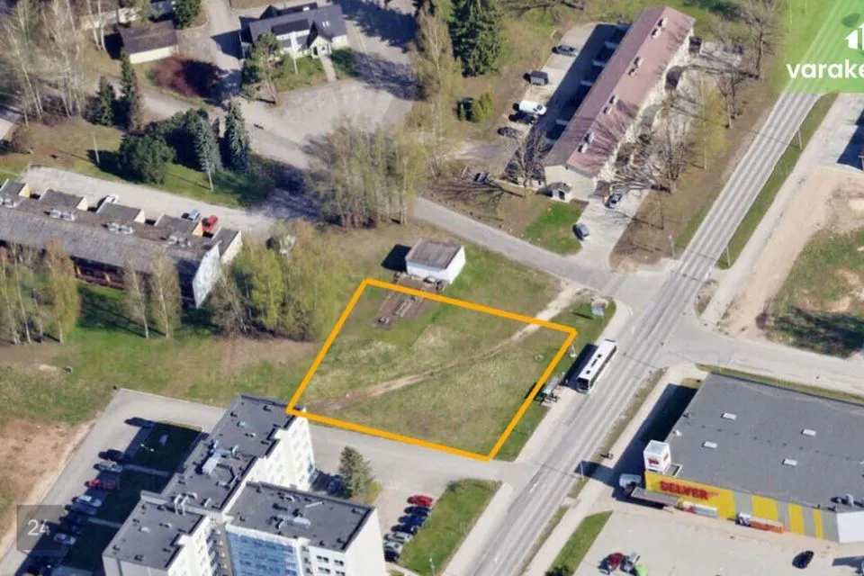 Земля коммерческого назначения, 1695 m² участок в Põlva vald, Põlva linn - фото 2