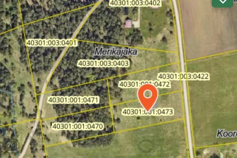 Земля жилой застройки, 5025 m² участок в Saaremaa vald, Laugu küla - фото 2